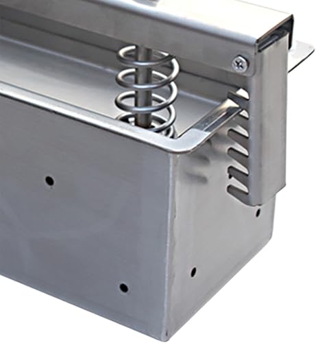 FytStycale Presse à Viande Manuelle en Acier Inoxydable, Outil de Presse à Rouleau de Porc Rectangulaire pour La Cuisine, 300 grammes - Nail Gallerys