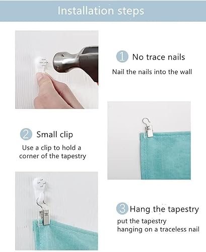 Tapisserie Murales Musique Tenture Murale Noter La Danse Tapisserie 3D Musique Tapisserie Decoration 175x230 cm Tapisserie Tenture Murale pour Salon Chambre - Nail Gallerys