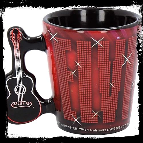 Nemesis Now Elvis '68 Tasse à expresso Rouge - Nail Gallerys