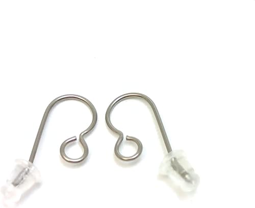 30 Crochets de Boucles d'oreille en Titane. Aucun Risque d'allergie! - Nail Gallerys