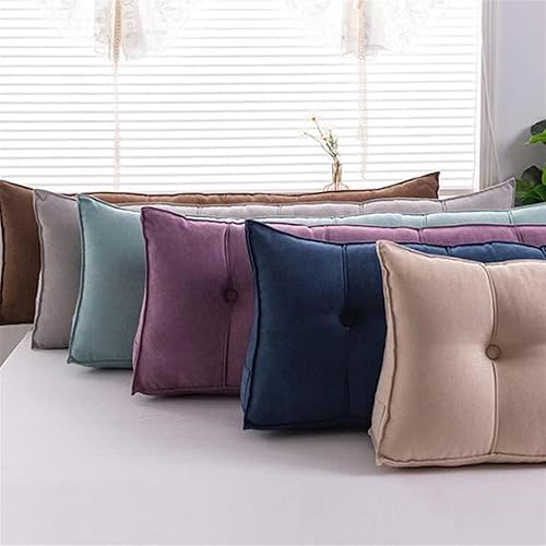 UIHECTA Coussin Lombaire à Dossier Haut Coussin De Dossier Coussin De TêTe De Lit Triangulaire Coussin De Lecture De Chambre Oreiller Compensé Coussin Lombaire Ergonomique - Nail Gallerys