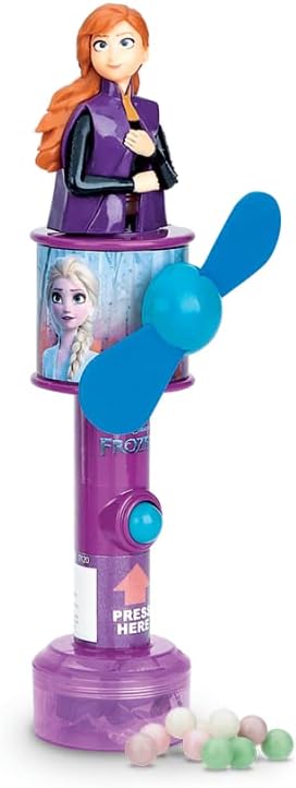 Ventilateur La Reine des Neiges - violet - Anna - Nail Gallerys