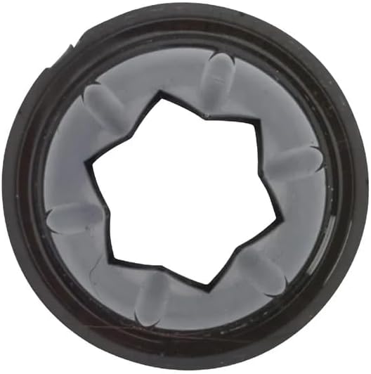 De Buyer - Douille cannelée en tritan - E6 - Diamètre 13 mm -, Noir - Nail Gallerys