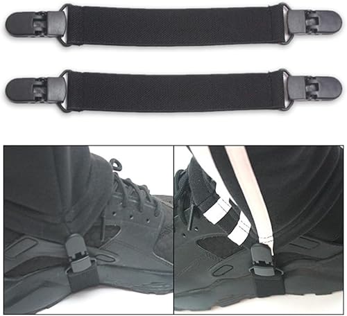 Clips de démarrage élastique Extra Elastic Pantalons Motorcycle Boot Boot pour Hommes, - Nail Gallerys