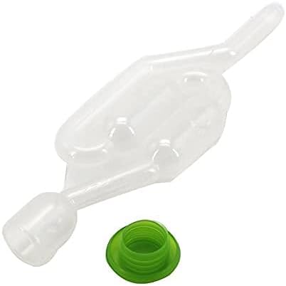 Verrou de fermentation écologique avec bouchon en forme de S pour la fabrication de vin et la fabrication de bière (couleurs aléatoires de la couverture) - Nail Gallerys