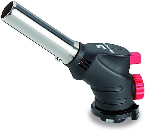 Kemper Torche à Gaz Chalumeau de Cuisine, Caramellateur + 2 Recharge de Gaz Butane 227 g Multifonction (2 Butane + Cannel) - Nail Gallerys