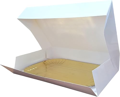 Générique LOT DE 50 BOITES À PLATEAU TRAITEUR 29X20X6 CM Reception Mariage Cake Design Patisserie (10) - Nail Gallerys