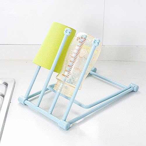 Support de Chiffon à Vaisselle, Support de Séchage de Torchon de Comptoir, 4 Bras Pliables, Support Vertical pour Serviettes à Main, Support de Rangement pour Chiffon à (Gris - Nail Gallerys