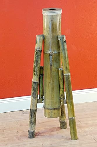 Parasol en bambou - Pied de parasol rabattable - Pièce unique fabriquée à la main - Nail Gallerys