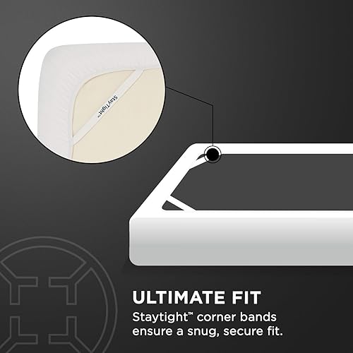 TEMPUR-Pedic Protège-Matelas imperméable, Blanc, Grand lit - Nail Gallerys