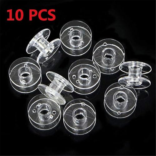 CULER 10PCS / Set en Plastique Bobines Brother Janome Machines à Coudre Singer Wonderation Vider Bobines Bobines Accueil Outils Couture - Nail Gallerys