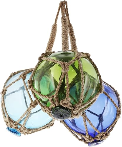 FRANK FLECHTWAREN Lot de 3 boules décoratives en verre - Nail Gallerys