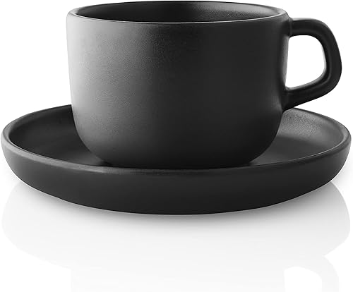 EVA SOLO Tasse de 20 cl avec soucoupe - Nordic Kitchen - Grès. - Nail Gallerys