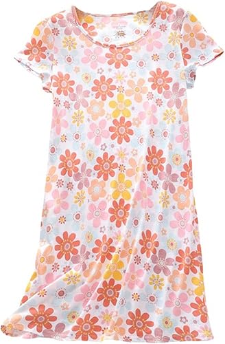 Chemise de nuit pour femme - Chemise de nuit longue pour femme - Ensembles de vêtements de nuit et chemises de nuit - Pyjama court - Chemise de nuit en coton satiné - Nail Gallerys