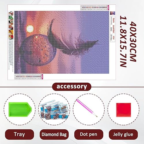oupados 4 Pièces Diamant painting Enfant 5D DIY Broderie Diamant Kit Diamond Painting Kit Complet Convient pour L'artisanat de Décoration Murale de la Maison 15×15cm - Nail Gallerys