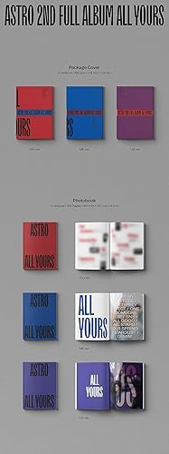 Astro - All Yours [Us ver.] (2nd Full Album) [Pre Order] CD+Photobook+Folded Poster+Others with Tracking, Extra Decorative Stickers, Photocards - Nail Gallerys