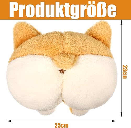 Norhogo Distributeur de mouchoirs en Peluche Corgi pour Voiture Maison Chambre, boîte à mouchoirs en Peluche, Distributeur de mouchoirs Amusant pour Voiture, Bureau - Nail Gallerys