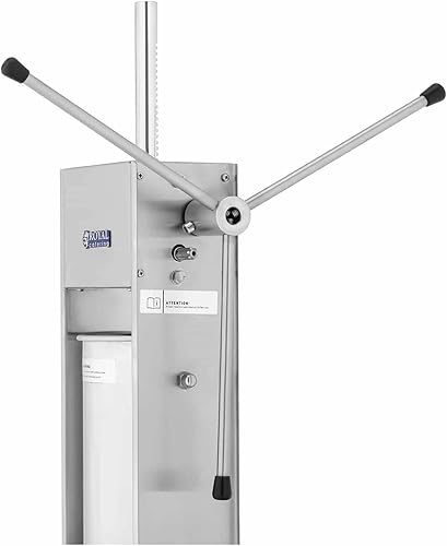 Royal Catering RC-CMM287 Machine ? Churros Chichis Poussoir Presse Appareil Professionnel (5 litres, 5 douilles, Acier inoxydable) - Nail Gallerys