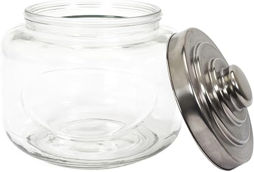 COOK CONCEPT Bocal à biscuits avec couvercle en métal Coffee 3 litres - Nail Gallerys