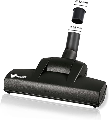 Wessel Werk Brosse à Rotation TK284 pour Aspirateur Tête de Nettoyage pour Sols Durs & Moquettes Économe en Énergie Compatible avec Henry Vax Bosch Hoover Miele Rowenta - Nail Gallerys