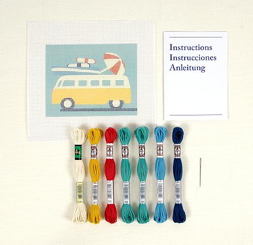 DMC - Van par Joanna Hateley, niveau facile, kit tapisserie - Nail Gallerys