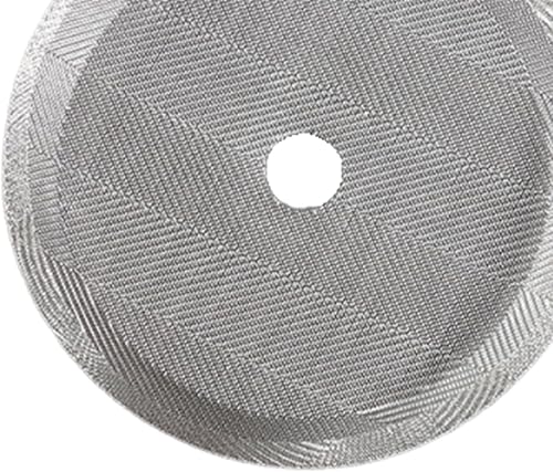 SZLIFE Lot de 5 filtres à café en acier inoxydable pour cafetière à piston, pratiques et portables, pour le bureau et la maison, Diamètre 8.5 Cm - Nail Gallerys
