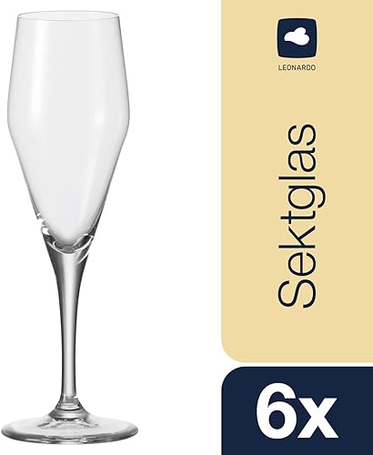 Flute à Champagne Design, Lot de 6 - Nail Gallerys