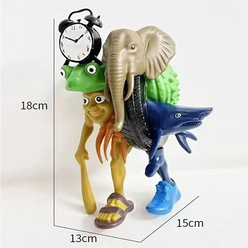 Generico Tung Tung Tung Sahur Figuren, Tralala Figures, Italian Brainrot Figures, Desk Decorations Gifts for Colleagues and Friends - Nail Gallerys