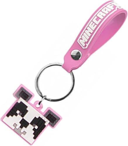 Minecraft Breloque en PVC souple sur porte-clés avec sangle - Nail Gallerys