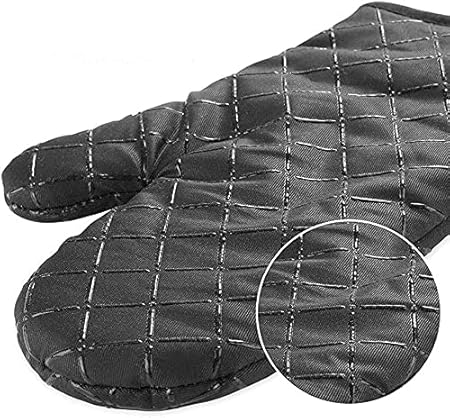 Gants de four antidérapants de qualité supérieure (1 paire) jusqu'à 240 °C – Gants de barbecue en silicone extrêmement résistants à la chaleur (vert) - Nail Gallerys