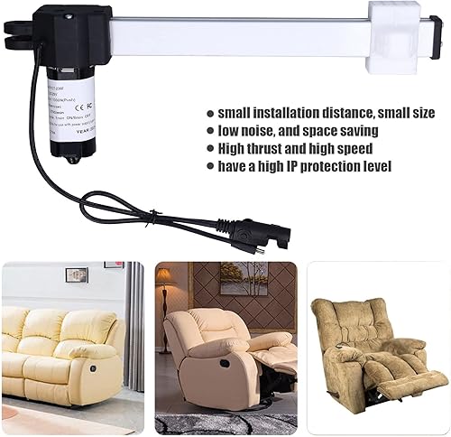 GLOGLOW Moteur de Fauteuils élévateurs de Canapé 230 Mm, Moteur de Fauteuil élévateur électrique DC29V pour Fauteuil Inclinable électrique pour Canapé électriqueFauteuils inclinables - Nail Gallerys