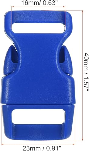 PATIKIL Boucles en plastique, clips à dégagement rapide pour sangle, sangle, ceinture, artisanat, sac à dos, projets de couture - Nail Gallerys