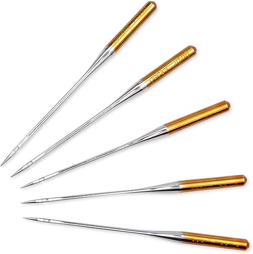 Prym 154233 Nähmaschinennadeln Jersey Stärke 70 130/705 H-SUK 70 Flachkolben - Nail Gallerys