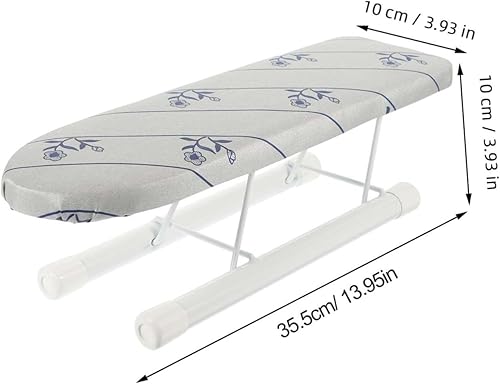 Cabilock Planche a Repasser Tapis De Pressage Planche à Repasser à Manches Rembourrées Planche à Manches Table Pour Repasser Les Vêtements Tissu De Planche à Repasser Mini En Tissu Silver - Nail Gallerys