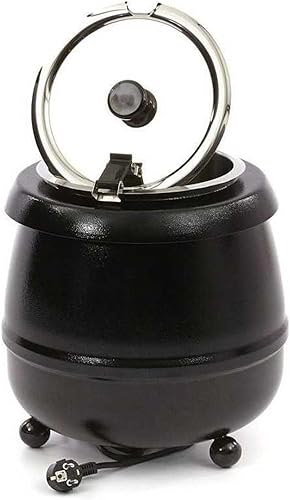 Marmite à Soupe Électrique 10L - Marmite à Soupe Professionnelle pour Cuisson et Maintien au Chaud. Marmite idéale pour Buffets, Restauration et Préparations de Soupe Chaude. - Nail Gallerys