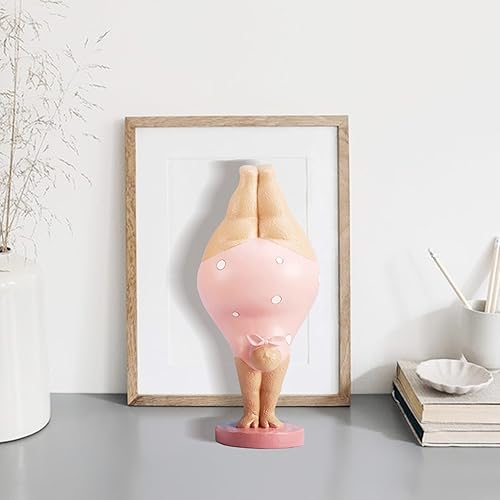 Streysisl Figurines de Grosse Dame de Yoga, Statue de Grosse Femme de Yoga - Sculpture de Pose de Yoga Moderne - Statue de Femme Yoga Ornement créatif, Sculpture Statue de Yoga Décoration de Table - Nail Gallerys