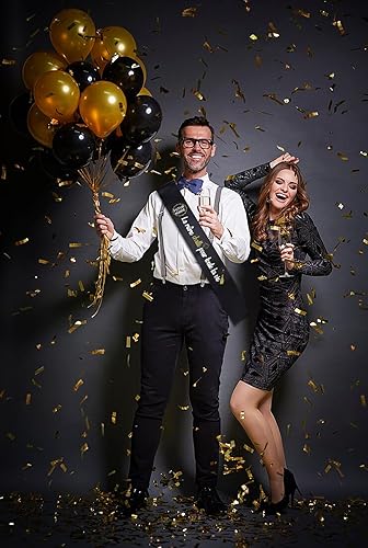 Décoration EVG – Écharpe Futur Marié + 12 Badges 'Team Marié' + 1 Badge 'Futur Marié', Cadeau Amusant et Accessoires de Décoration pour Enterrement de Vie de Garçon. (homme) - Nail Gallerys