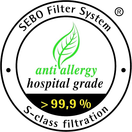 Sebo Sac ultra SBO6629 de 3 litres adapté aux nettoyants K, boîte de 8, blanc, l'emballage peut varier - Nail Gallerys