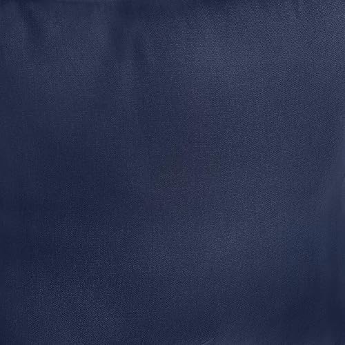 Fusion - Lot de 2 Rideaux occultants plissés Thermiques pour Chambre à Coucher et Salon - Bleu Marine - 117 x 183 cm (l x L) - Nail Gallerys