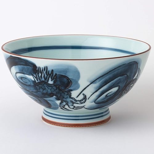 Saikai Pottery SAIKAI Céramique Japonaise Bol Fabriqué à la Main au Japon (Dragon 14cm) - Nail Gallerys