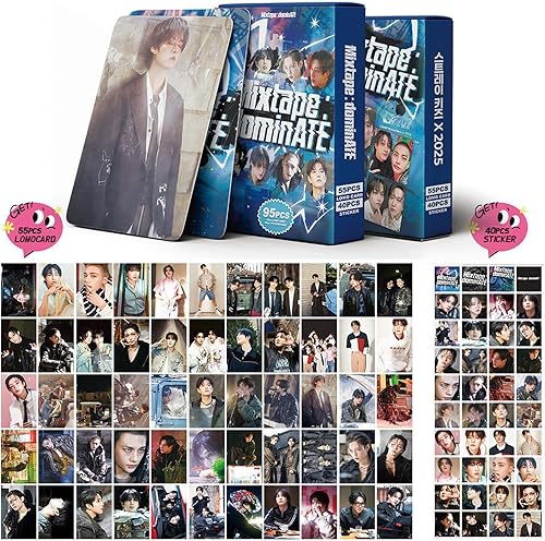Yuto Stray Kids Album Mixtape Domination Cartes photo 95 pièces Stray Kids Album Mixtape Domination Lomo Carte Cadeau Lomo Cartes Merch pour garçons et filles - Nail Gallerys