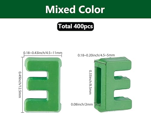 SUNNYCLUE Perles de Lettres en Résine Colorées en Vrac Opaques 400D AZ Mixtes en Vrac Lisses en Plastique pour la Fabrication de Bijoux Bricolage Bracelet Porte Clés Collier Femmes et Adultes - Nail Gallerys