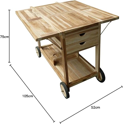 Desserte en Teck Cinta - Nail Gallerys