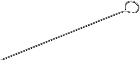 FACKELMANN Lot de 10 Piques à roulettes, à Viande, en Acier Inoxydable (Couleur Argent) - Nail Gallerys