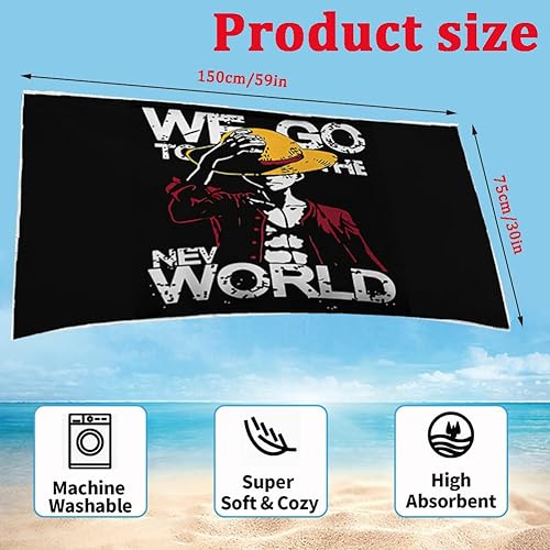 FYDZBSL Serviette de Plage, Serviette de Plage pour Enfant, Serviette de Plage en Microfibre, Serviette de Bain Our Les Enfants, Les Adolescents, Les Adultes(75 * 150cm) - Nail Gallerys