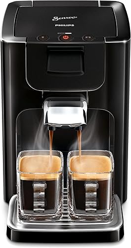 Senseo Quadrante HD7865/60 Machine à café capsules 1,2 L Cafetière 8 tasses Noir Autonome Café en capsules Noir Boutons 50/60 Hz - Nail Gallerys