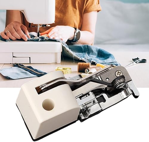 Pied presseur de surjeteuse pour machine à coudre à bout ouvert pour ourler et verrouiller les bords - Nail Gallerys