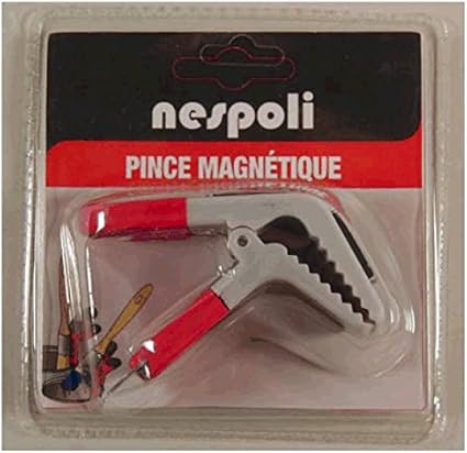 MadeInNature Pinceaux différentes Tailles, aimantés, Pince magnétique pour Fixer Le Pinceau à Votre Pot de Peinture de (Pince magnétique) - Nail Gallerys
