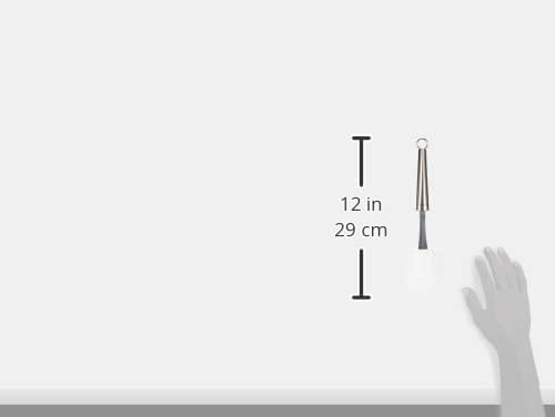 Lagostina 12335000039 Spatule Silicone, INOX 18/10, Noir, Argent, 30 cm - Nail Gallerys