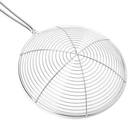 Puco Louche écumoire en acier inoxydable avec poignée en acier inoxydable - Nail Gallerys